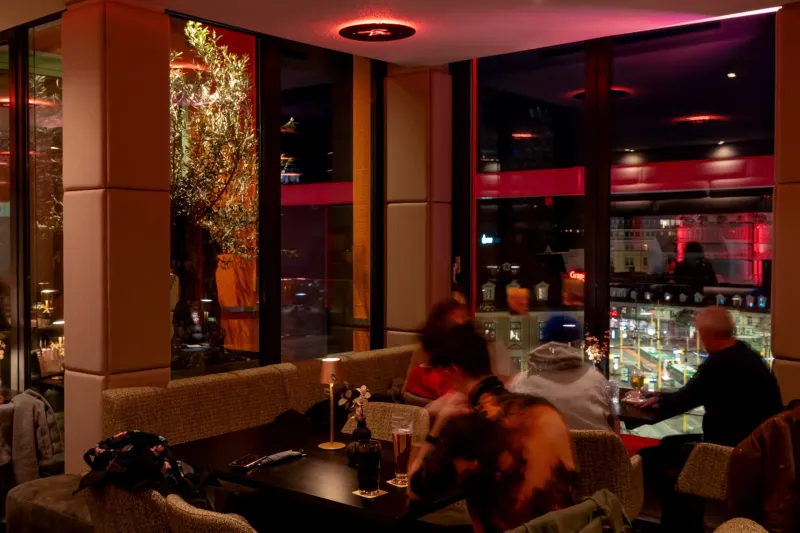 Jays Rooftop Night Vibes Bar Restaurant